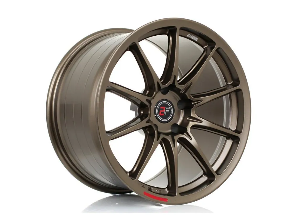 Značkový ALU kolo 2Forge ZF8, velikost 9x17, 4x98 - ET 10 až 50 MATT BRONZE