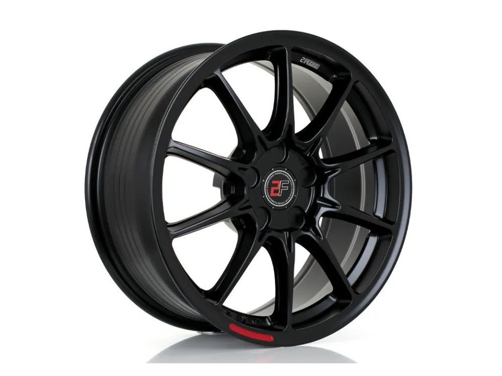 Odeslání Ihned ALU kolo 2Forge ZF8, velikost 8x17, 5x115 - ET 10 až 50 MATT BLACK