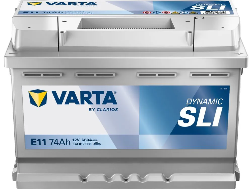 Autobaterie Varta Dynamic SLI 12V 74Ah 680A 574 012 068 Vrácení Zdarma