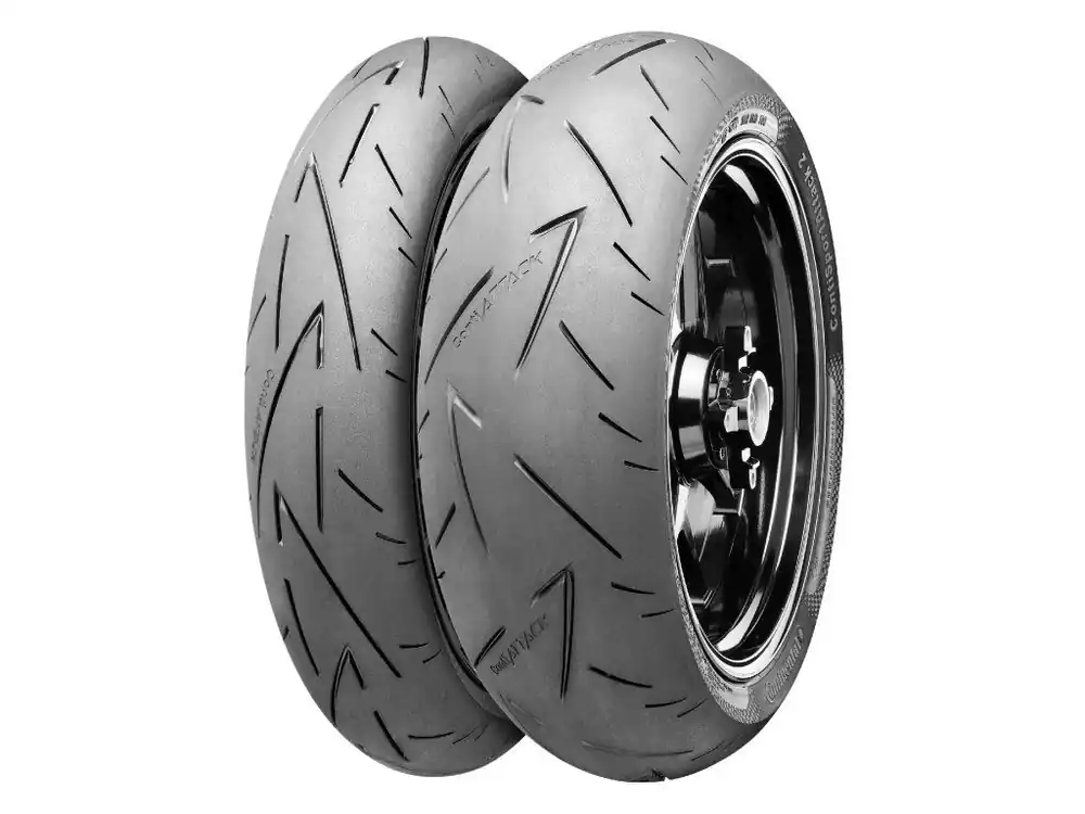 Vysoce Kvalitní Continental 180/55 ZR 17 M/C (73W) TL ContiSportAttack 2