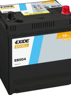 Autobaterie Exide Excell 12V 50AH 360A EB504 Objednat Nyní