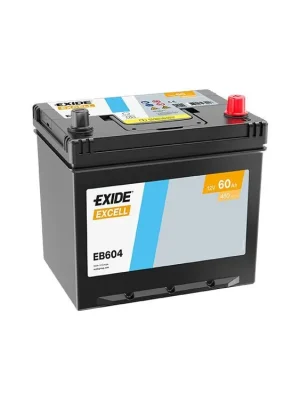 Autobaterie Exide Excell 12V 60AH 480A EB604 Výhodná Nabídka