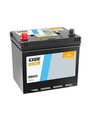 Autobaterie Exide Excell 12V 60AH 480A EB605 Kup Teď