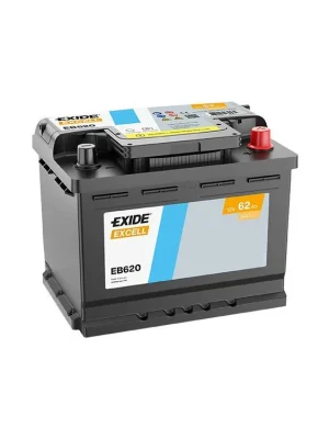 Autobaterie Exide Excell 12V 62AH 540A EB620 Nízká Cena