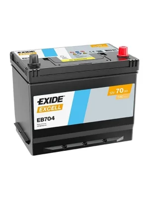 Autobaterie Exide Excell 12V 70AH 540A EB704 Hit Sezóny