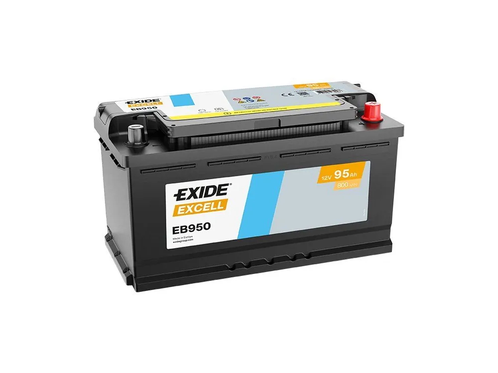 Akce Autobaterie Exide Excell 12V 95AH 800A EB950