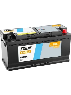 Autobaterie Exide Excell 12V 110AH 850A EB1100 Odeslání Ihned