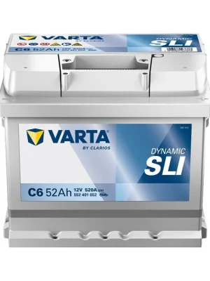 Autobaterie Varta Dynamic SLI 12V 52Ah 520A 552 401 052 Sleva