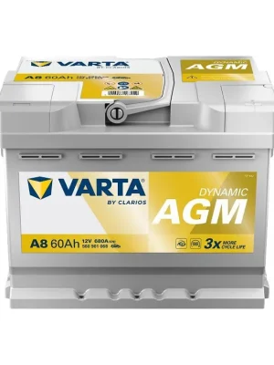 Akční Nabídka Autobaterie Varta dynamic AGM 12V 60Ah 680A 560 901 068