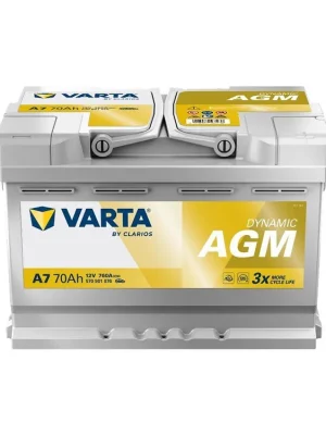 Vysoce Kvalitní Autobaterie Vartadynamic AGM 12V 70Ah 760A 570 901 076