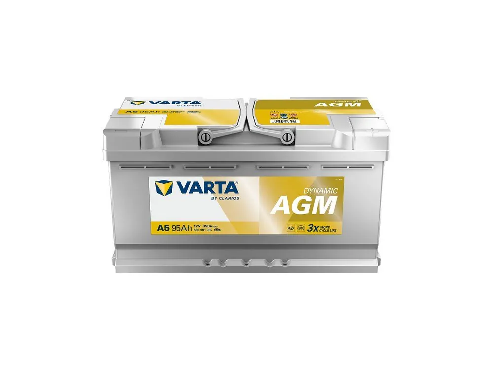 Expresní Doručení Autobaterie Varta dynamic AGM 12V 95Ah 850A 595901085