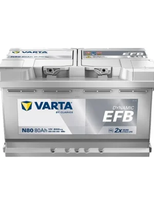 Autobaterie Varta dynamic EFB 12V 80Ah 730A 580500073 Bezpečná Platba