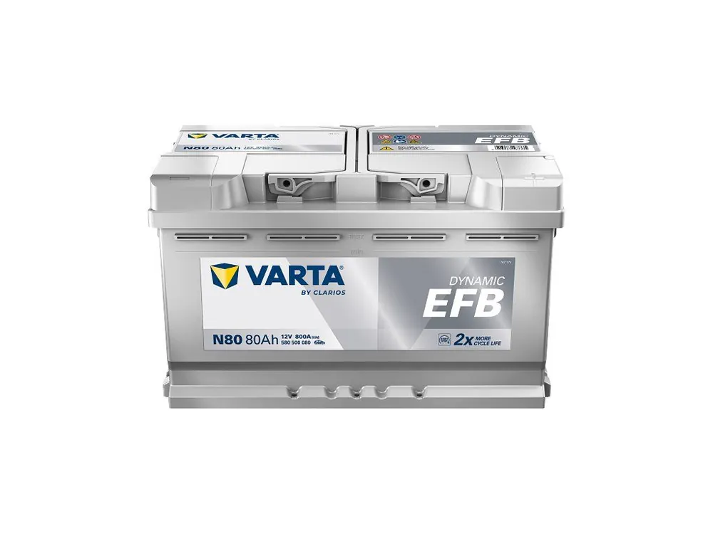 Autobaterie Varta dynamic EFB 12V 80Ah 730A 580500073 Bezpečná Platba