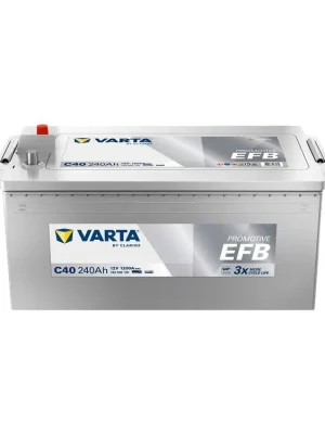 Omezená Nabídka Autobaterie Varta PROmotive EFB 12V 240Ah 1200A 740 500 120
