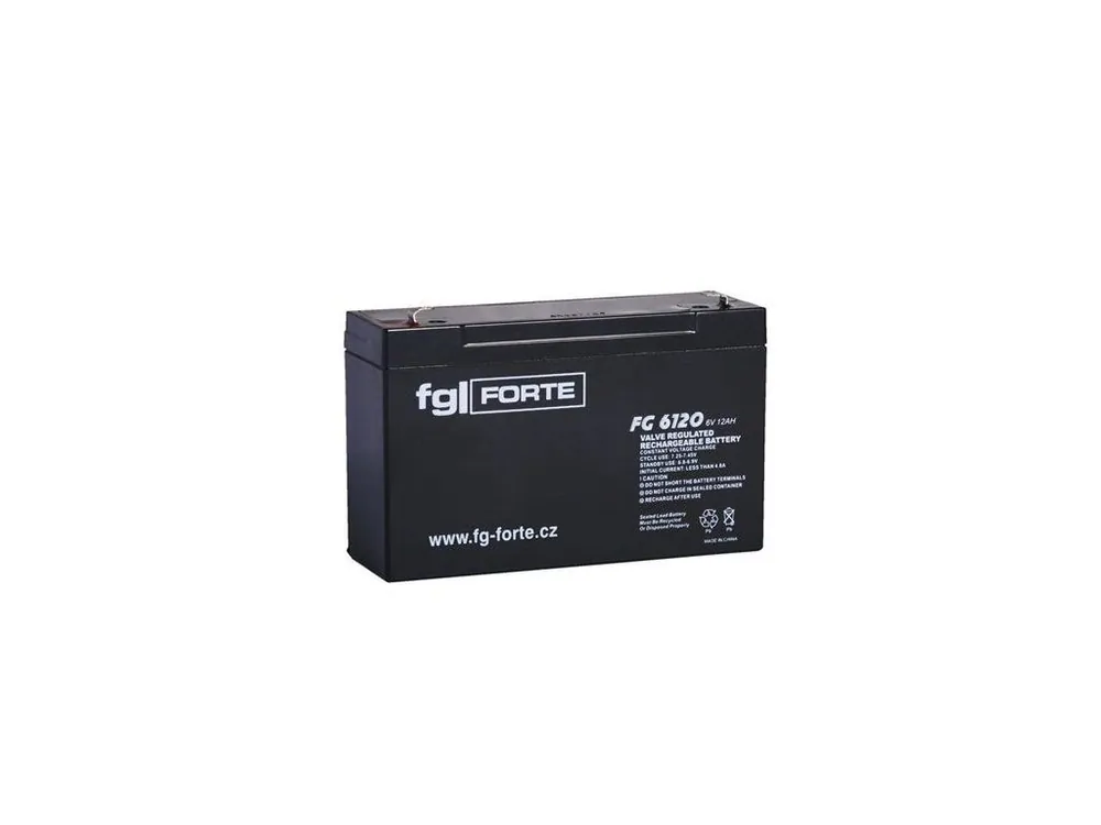 Nejlepší Cena Baterie fgForte 6V 12Ah FG6120