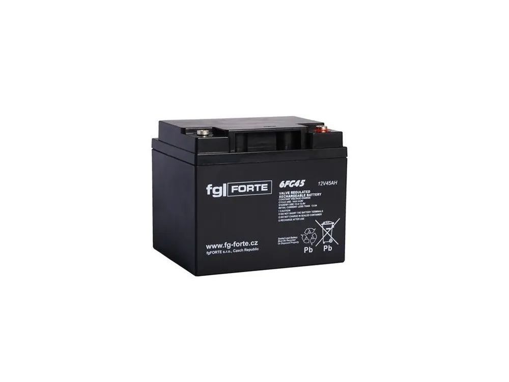 Nejprodávanější Baterie fgForte 12V 7,2Ah 6FG7,2
