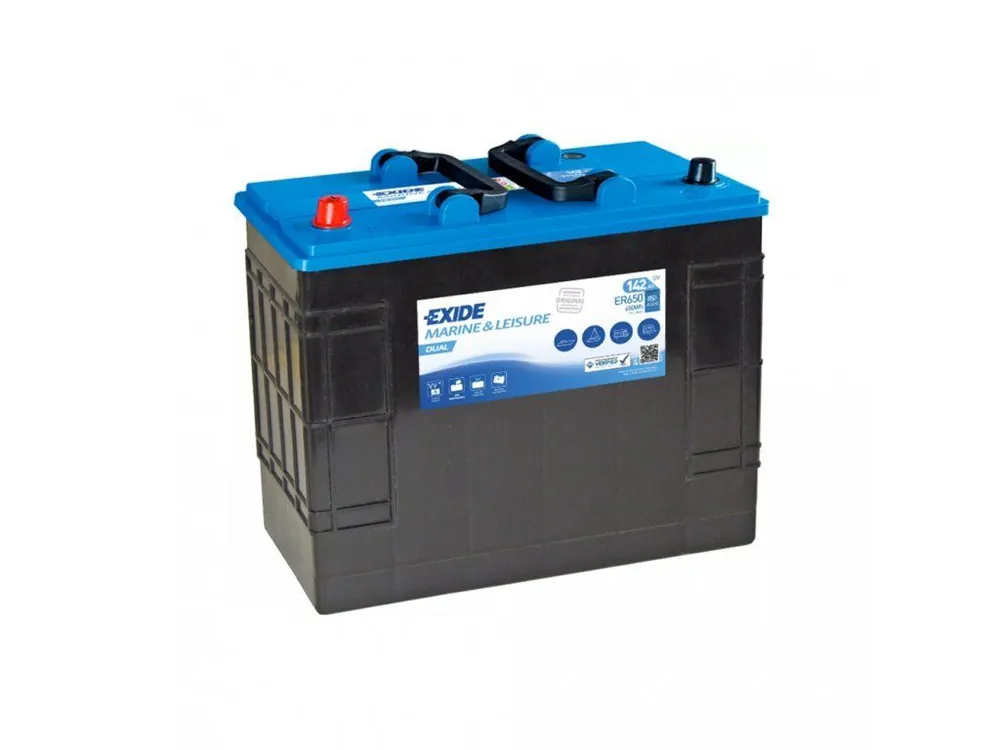 Exide 12V/120Ah Dual ER-600, 800A Časově Omezené