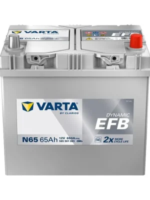 Autobaterie Vartadynamic EFB 12V 65Ah 650A 565501065 Akční Cena