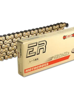 Zesílený netěsněný řetěz D.I.D Chain 420NZ3 SDH 140 článků Zlatá/Černá Must-Have