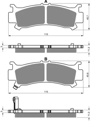 Akce Brzdové destičky GOLDFREN 384 S33 STREET FRONT