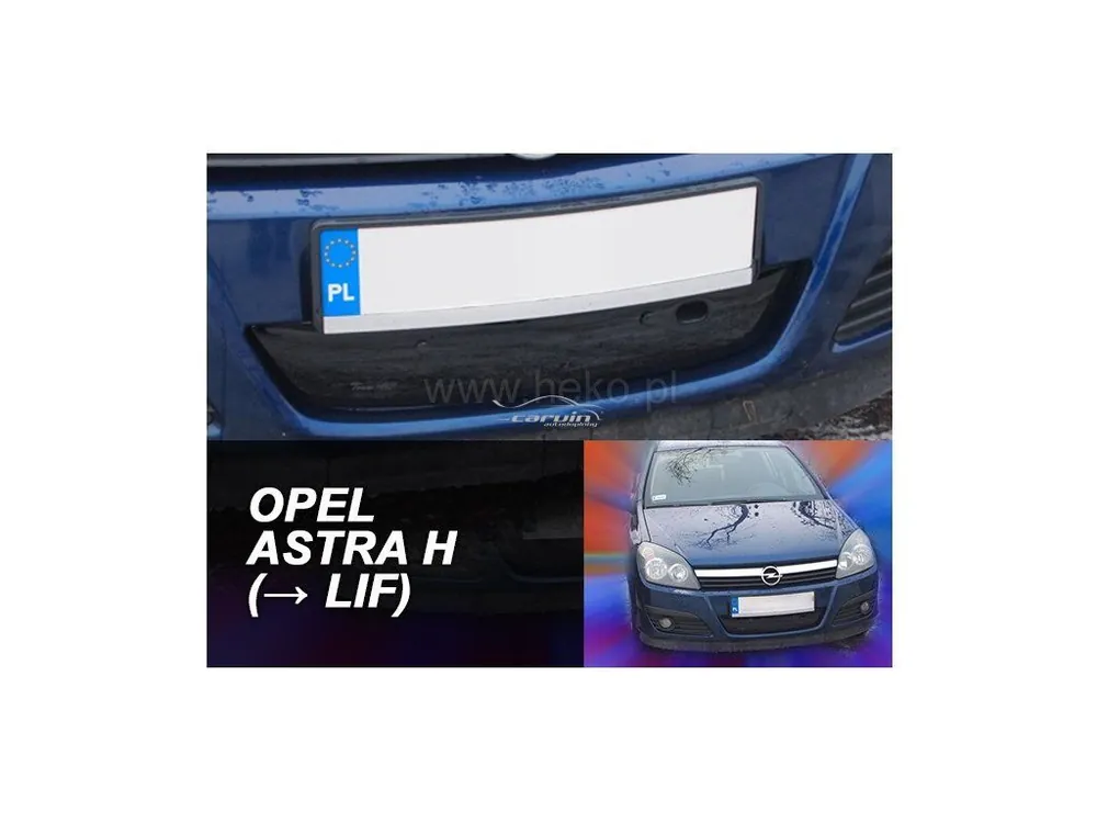 Ihned K Objednání Zimní clona Opel Astra H 5dv. 2005-2007 dolní před faceliftem | Heko