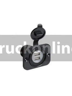 Vestavná USB zásuvka kulatá, UNI Výhodná Nabídka