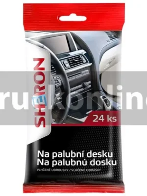 Doprava Zdarma Vlhčené ubrousky na palubní desku 24ks SHERON