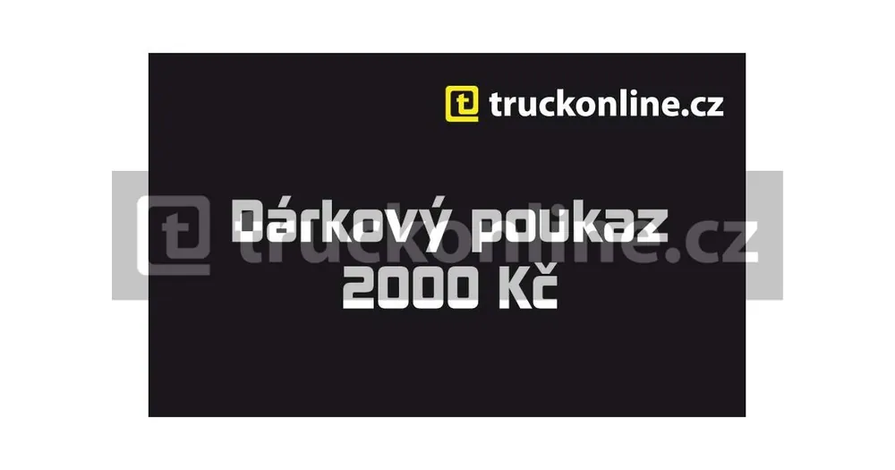 Oblíbený Dárkový poukaz 2 000Kč