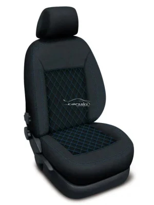Aktuální Autopotahy DACIA DUSTER III, od r. 2024, AUTHENTIC CARO modré