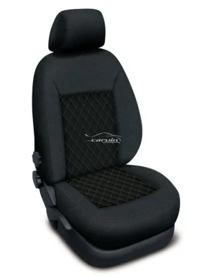 Tovární Cena Autopotahy TOYOTA PROACE II, 3 místa, od r. 2016-2023, AUTHENTIC CARO, hnědé