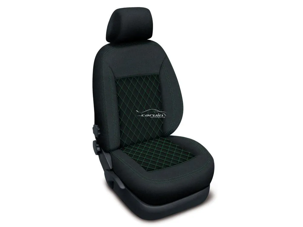 Víkendová Akce Autopotahy VOLKSWAGEN T7, 9 míst, od r. 2022, AUTHENTIC CARO, zelené
