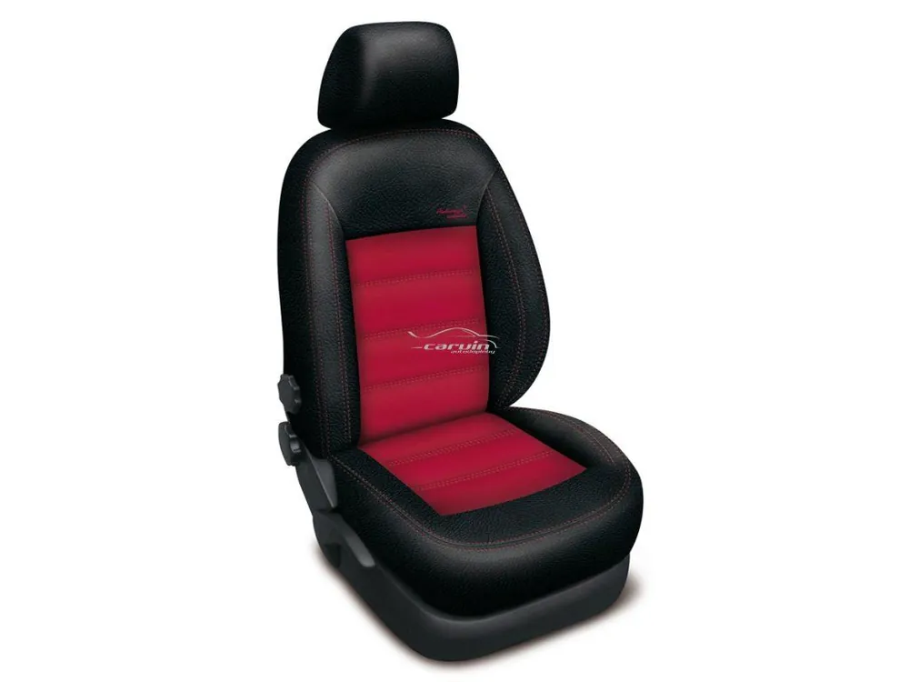 Výprodej Autopotahy VOLKSWAGEN T7, 3 místa, od r. 2022, AUTHENTIC VELVET, červené