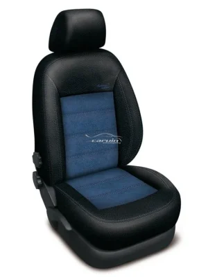 Výhodná Nabídka Autopotahy FORD TRANSIT CUSTOM II, 5 míst, od r. 2023, AUTHENTIC VELVET, modré