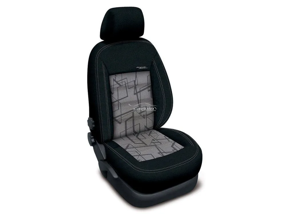Autopotahy FORD TRANSIT CUSTOM II, 3 místa, od r. 2023, AUTHENTIC DOBLO, matrix šedý Sezónní Sleva