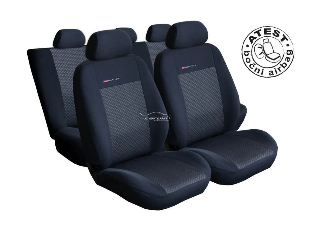 Nejprodávanější Autopotahy SUZUKI SX4 S-CROSS, od r. 2013-2021, černé