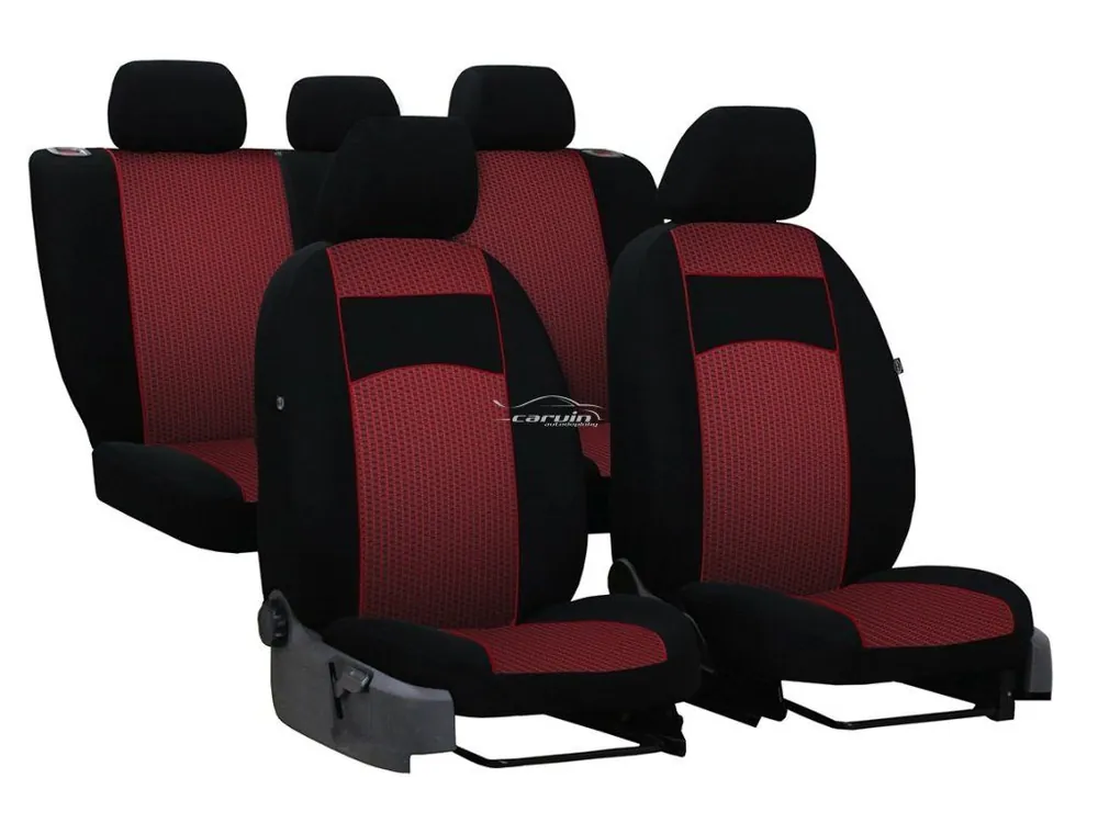 Autopotahy KGM SsangYong KORANDO, od r. 2019, VIP červené Pouze Dnes