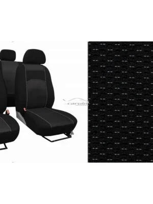 Vysoce Kvalitní Autopotahy DACIA DOKKER, od r. 2012-2016, VIP černé