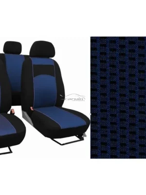 Značkový Autopotahy SUBARU OUTBACK V, od r. 2015-2020, VIP modré