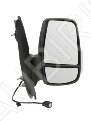 Zpětné zrcátko Ford Transit od 2013 pravé krátké, manuálně, 2-PIN, 5W Expresní Doručení