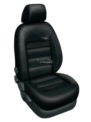 Víkendová Akce Autopotahy OPEL MOVANO C, 3 místa, od r. 2022, AUTHENTIC LEATHER černé
