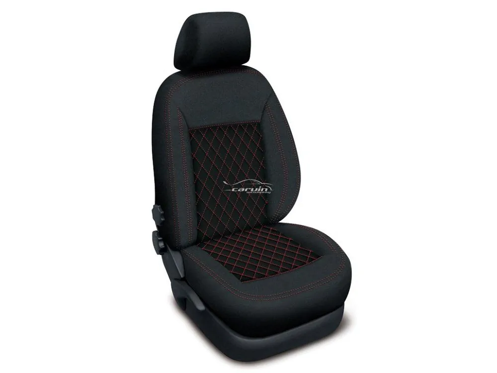 Autopotahy OPEL MOVANO B, 3 místa, od r. 2010-2021, AUTHENTIC CARO červené Vrácení Zdarma