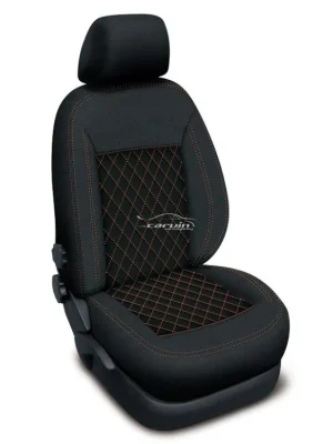 Vrácení Zdarma Autopotahy VOLKSWAGEN ID.Buzz, od r. 2022, AUTHENTIC CARO oranžové
