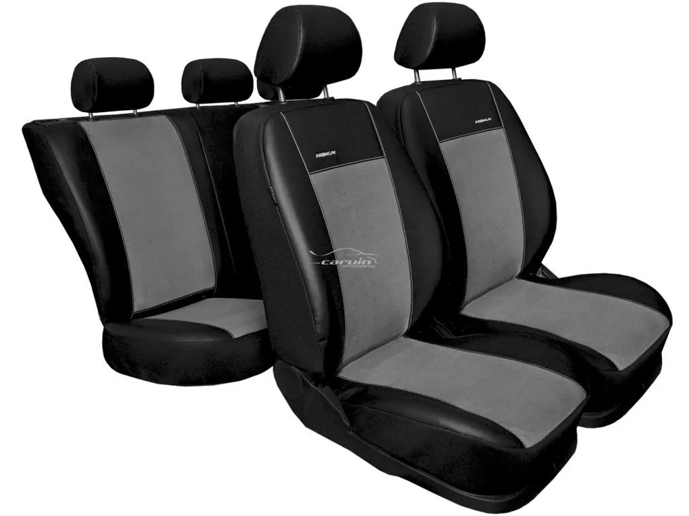 Autopotahy SUZUKI SWIFT V, od r. 2010-2017, Ekokůže alcantara černošedé Akční Nabídka