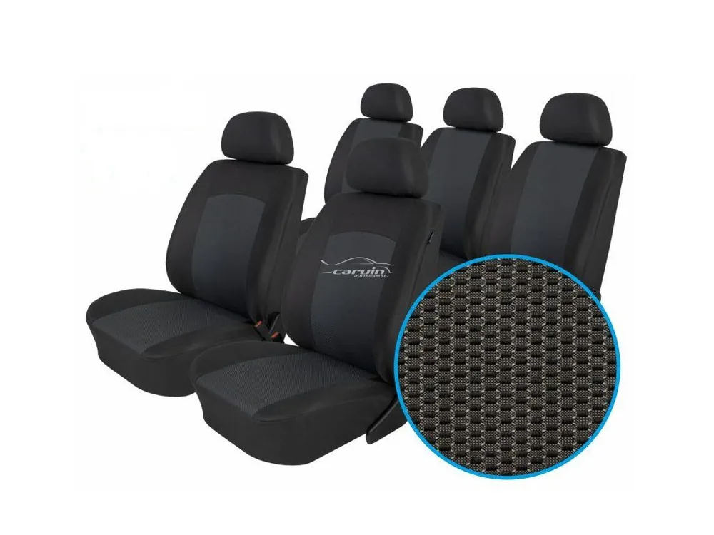 Autopotahy TOYOTA PROACE CITY, 5 SAMOSTATNÝCH SEDAČEK, od r. 2018, Dynamic grafit Horká Nabídka
